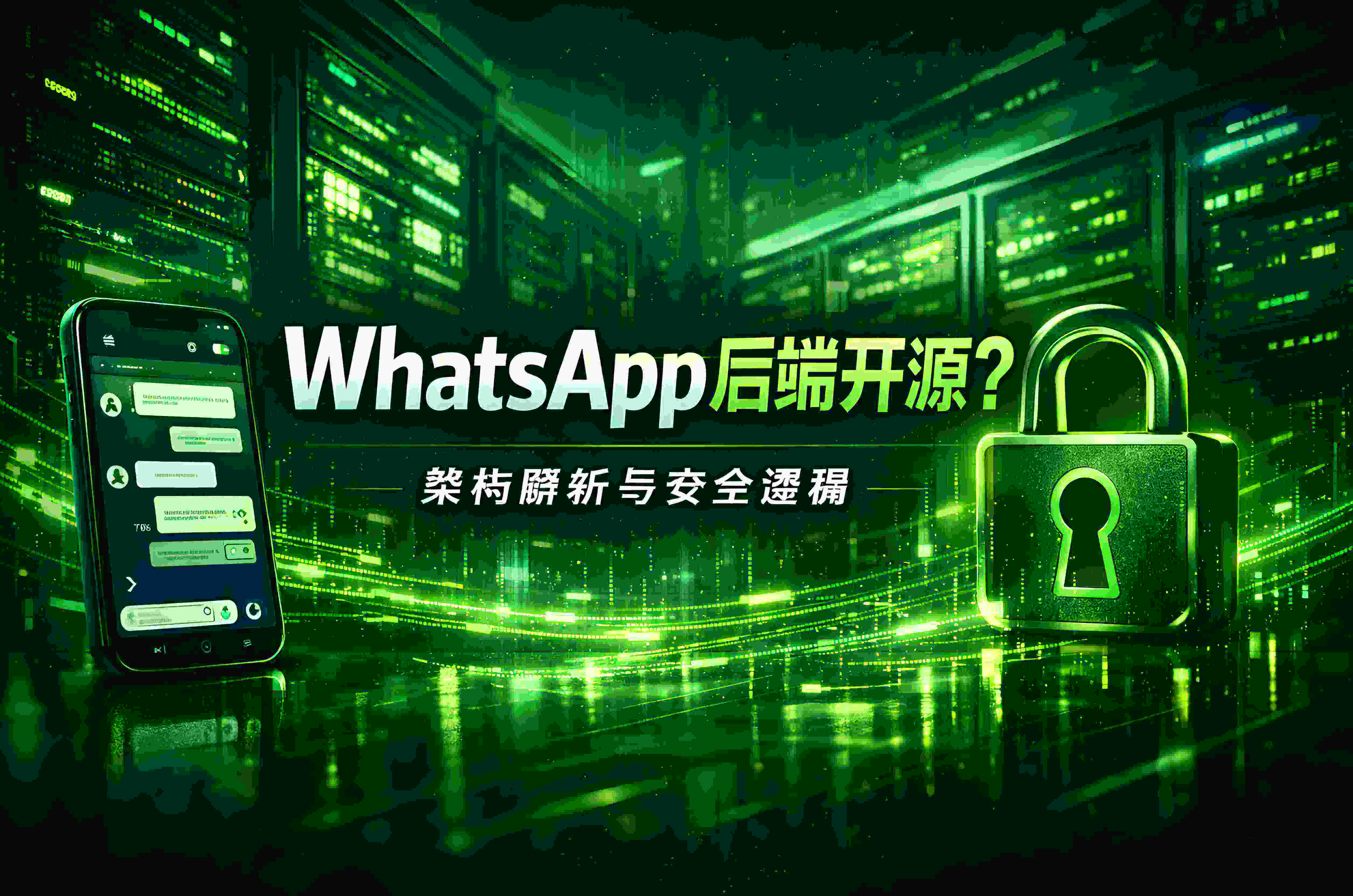 有没有可能把WhatsApp的后端代码开放出来？